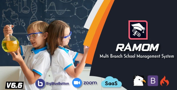 Ramom School v6.6 - Multi Branch School Management System