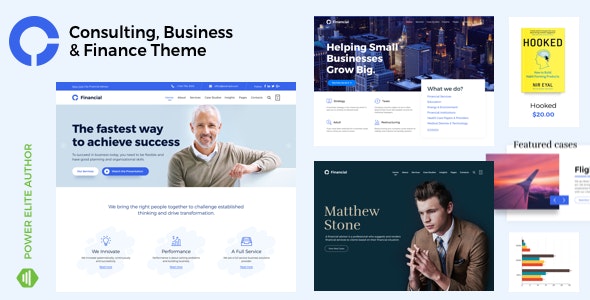 Consultancy v17.2 - Business Consulting WordPress Theme 