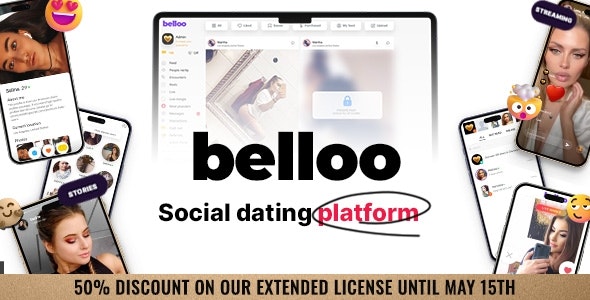 Belloo v4.4.4.2 - Complete Social Dating Software - nulled