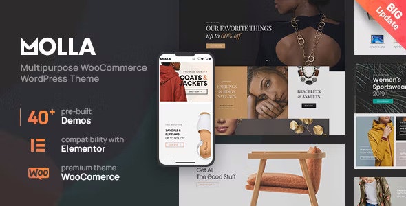 Molla v1.5.3 - Multi-Purpose WooCommerce Theme 