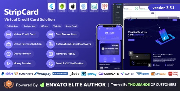 StripCard v3.2.0 - Virtual Credit Card Solution - nulled