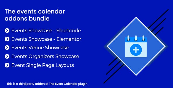 The events calendar addons bundle v1.0 