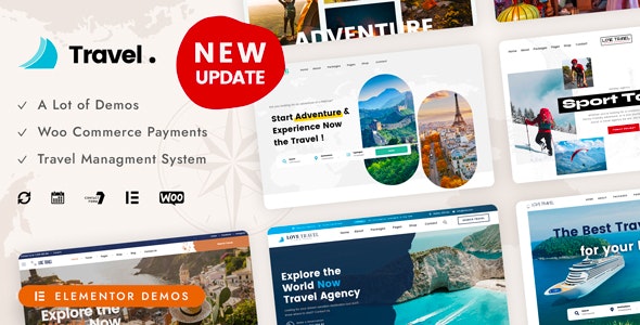 Love Travel v5.4 - Creative Travel Agency WordPress 