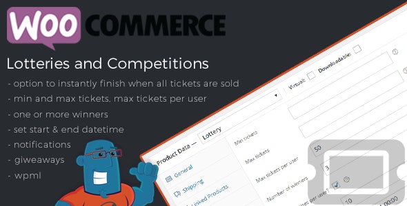 WooCommerce Lottery v2.2.2 - Prizes and Lotteries