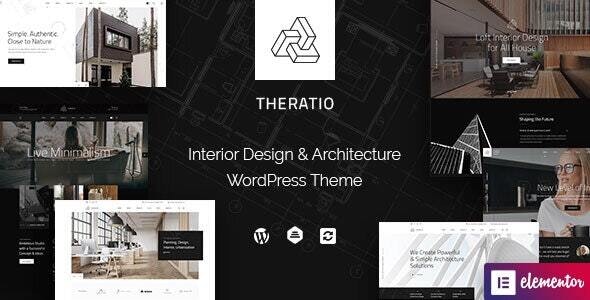 Theratio v1.3.2 - Architecture & Interior Design Elementor 