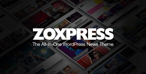 ZoxPress v2.11.0 - All-In-One WordPress News Theme 