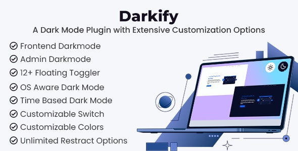 Darkify v1.0.3 - WordPress Dark Mode Plugin 