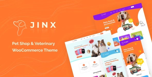 Jinx v1.0.6 - Pet Shop & Veterinary WooCommerce Theme 