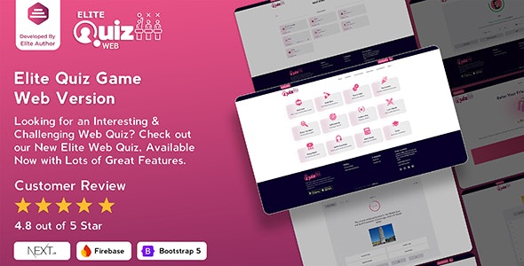 Elite Quiz v2.2.0 - Trivia Quiz - Quiz Game - Web Version - nulled