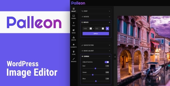 Palleon v3.8.3 - WordPress Image Editor 