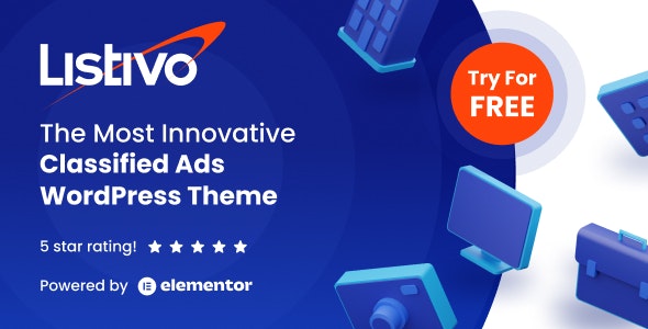 Listivo v2.3.60 - Classified Ads & Directory Listing WordPress 