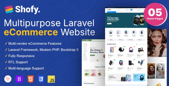 Shofy v1.0.10 - eCommerce & Multivendor Marketplace Laravel Platform - nulled