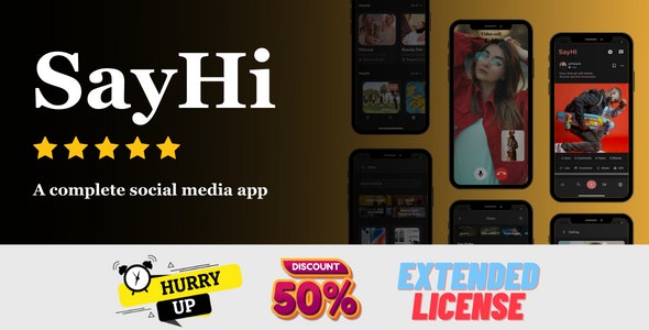 SayHi Social v1.3 - nulled