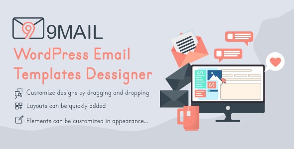 9MAIL v1.0.4 &#8211; WordPress Email Templates Designer 