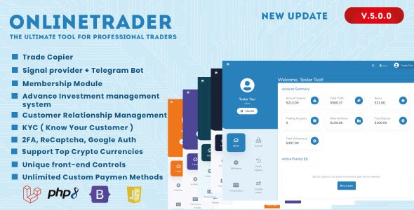 OnlineTrader v5.0.7 - The ultimate tool for professional traders - nulled