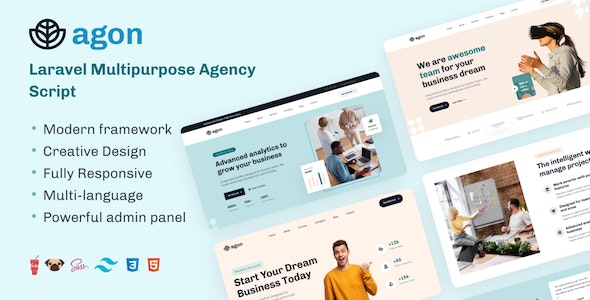 Agon v1.14.2 - Laravel Multipurpose Agency Script - nulled