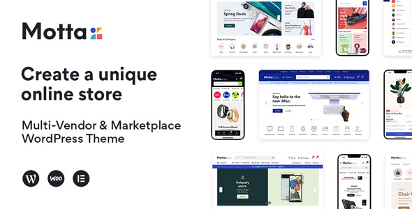 Motta v1.3.2 - Multi-Vendor and Marketplace WordPress Theme 