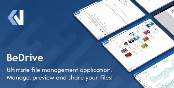 BeDrive v3.1.3 - File Sharing and Cloud Storage