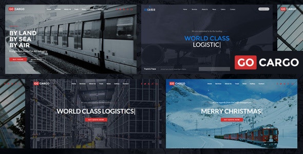 GoCargo v1.9.24 - Freight, Logistics & Transportation WordPress Theme 