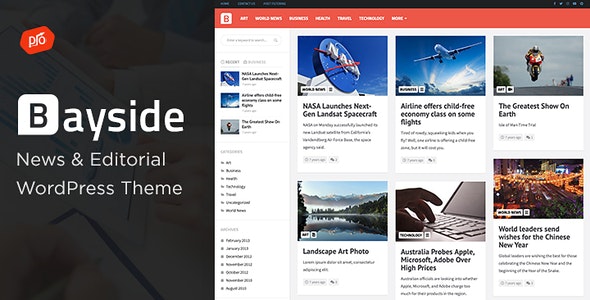 Bayside v2.7 - Responsive WordPress Theme 