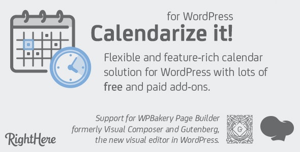 Calendarize it! for WordPress v4.9.996.101096