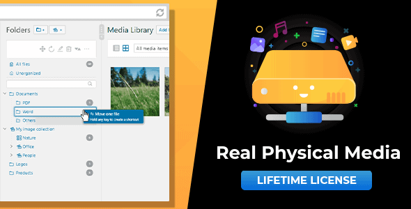 WordPress Real Physical Media v1.5.71 - Physical Media Folders & SEO Rewrites