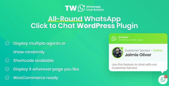 WhatsApp Chat for WordPress and WooCommerce v1.2.1 