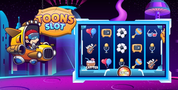 Slot Toons v1.0 - HTML5 Game