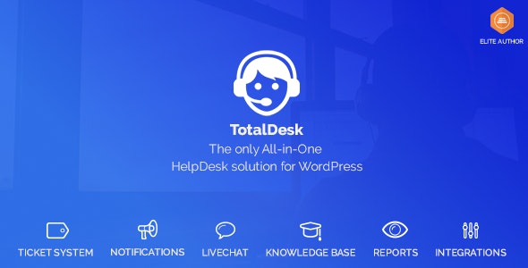 TotalDesk v1.8.1 - Helpdesk, Knowledge Base & Ticket System 