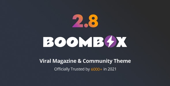 BoomBox v2.9.1 - Viral Magazine WordPress Theme 