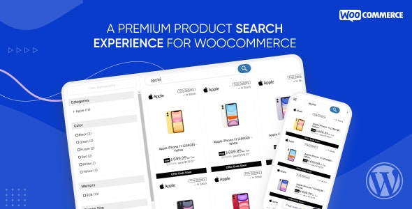 WooSearch v1.0.5 – Popup Product Search & Filters for WooCommerce