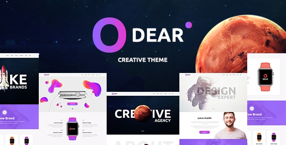 Odear v1.5 - Multi-Concept Creative WordPress Theme 