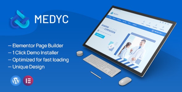 Medyc v1.0 - Medical WordPress Theme 