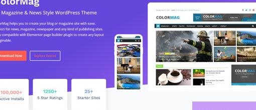 ColorMag Pro 4.1.8 - #1 Magazine & News Style WordPress Theme 