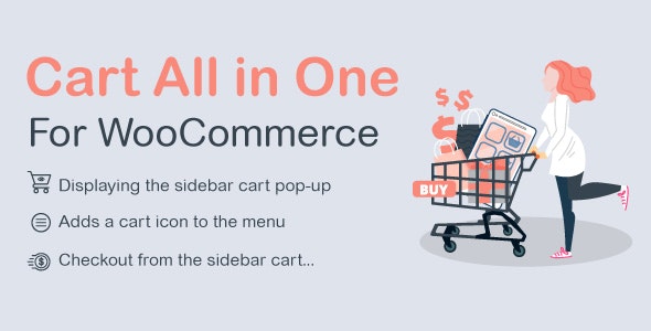 WooCommerce Cart All in One v1.1.2 - One click Checkout - Sticky|Side Cart